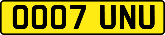 OO07UNU