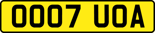 OO07UOA