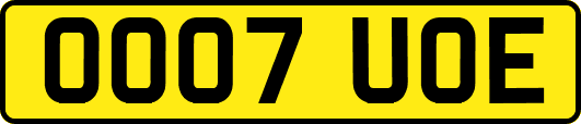 OO07UOE