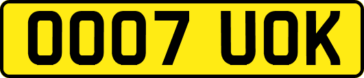 OO07UOK