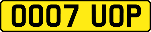 OO07UOP