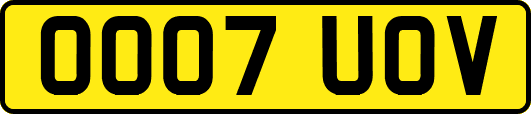 OO07UOV