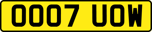 OO07UOW