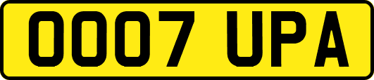 OO07UPA