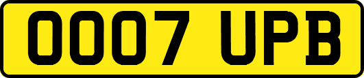 OO07UPB