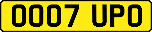 OO07UPO