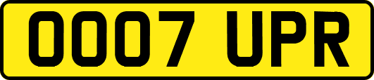 OO07UPR
