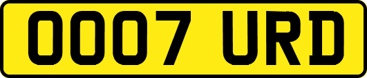 OO07URD