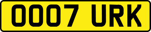 OO07URK