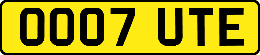 OO07UTE