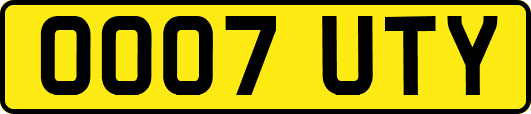OO07UTY