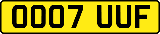 OO07UUF