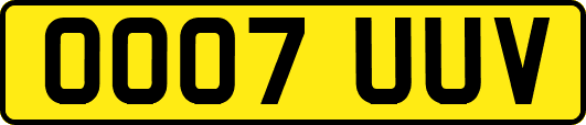 OO07UUV