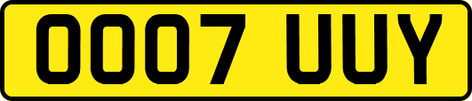 OO07UUY