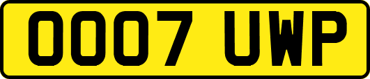 OO07UWP