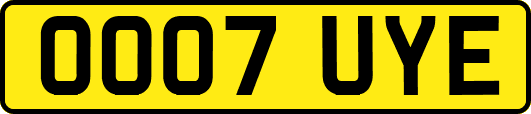 OO07UYE