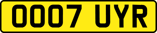 OO07UYR
