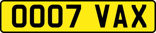 OO07VAX