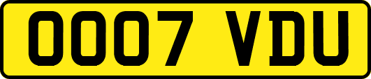 OO07VDU