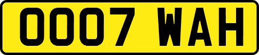 OO07WAH