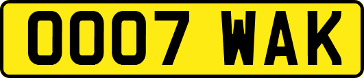 OO07WAK
