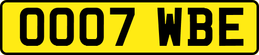 OO07WBE