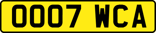 OO07WCA