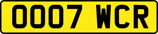 OO07WCR