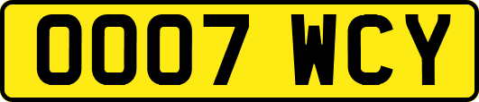 OO07WCY