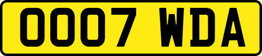 OO07WDA