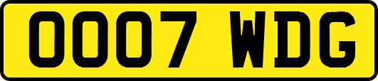 OO07WDG