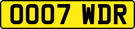 OO07WDR