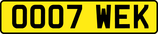 OO07WEK