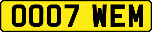 OO07WEM