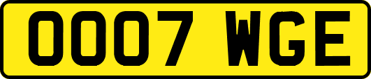 OO07WGE