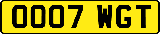 OO07WGT