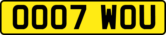 OO07WOU