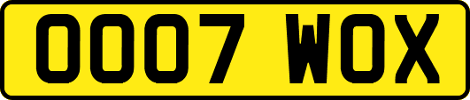 OO07WOX