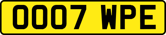 OO07WPE