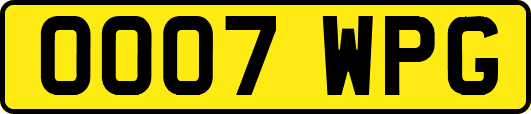 OO07WPG