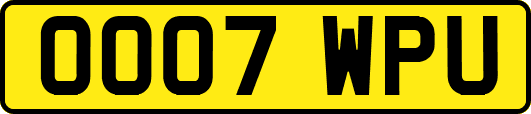 OO07WPU