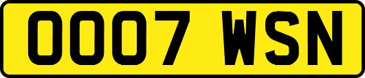 OO07WSN