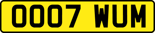OO07WUM