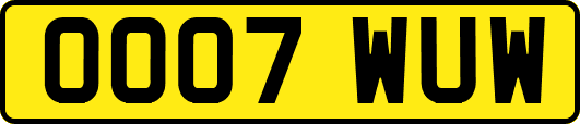 OO07WUW