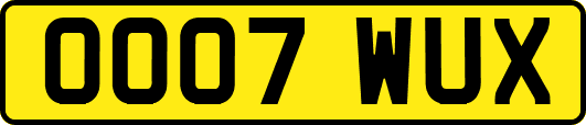 OO07WUX