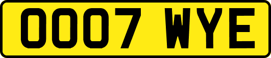 OO07WYE