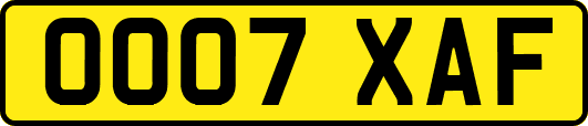 OO07XAF