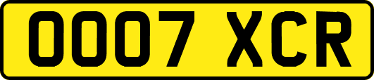 OO07XCR