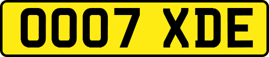 OO07XDE
