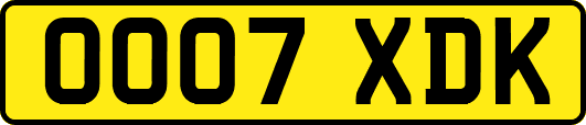 OO07XDK
